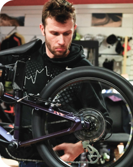 Gérant boutique de vélos Mon Bike Shop